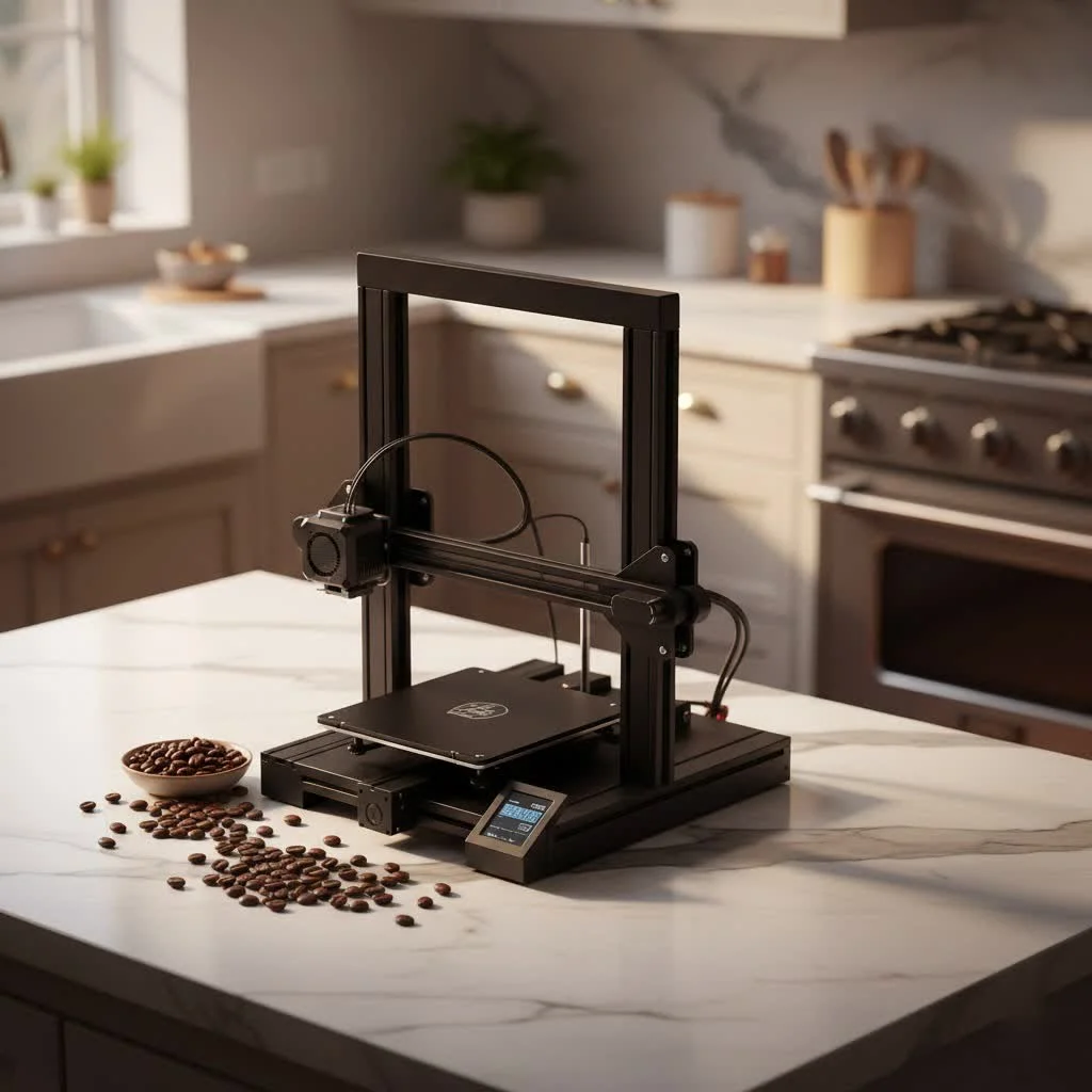 Dental 3D printer creating a precise dental model