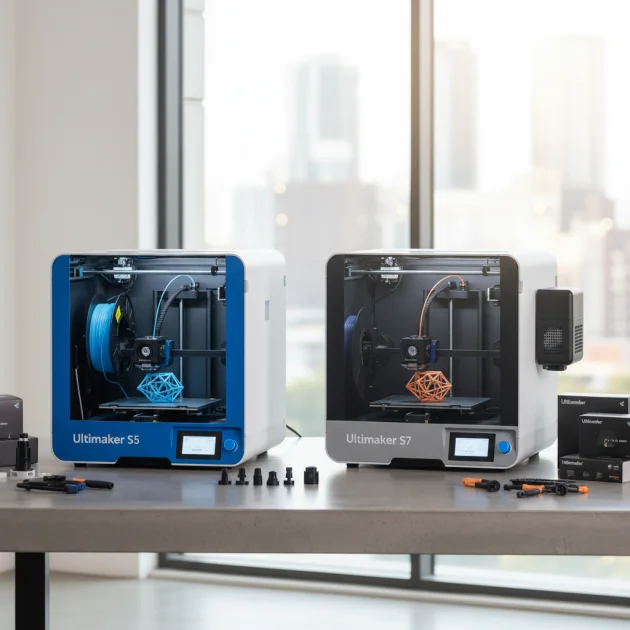 Ultimaker 3D Printer for Professionals: S5 vs S7