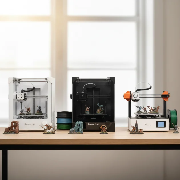 Bambu Lab 3D Printer for Miniatures: 3 Top Models